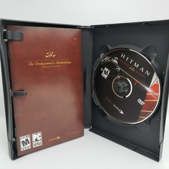 Hitman Blood Money Windows PC Game DVD-ROM 2006 Disc with Manual and Case - Picture 5 of 9